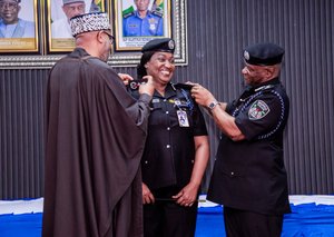 IGP Disu decorates newly promoted DIGs